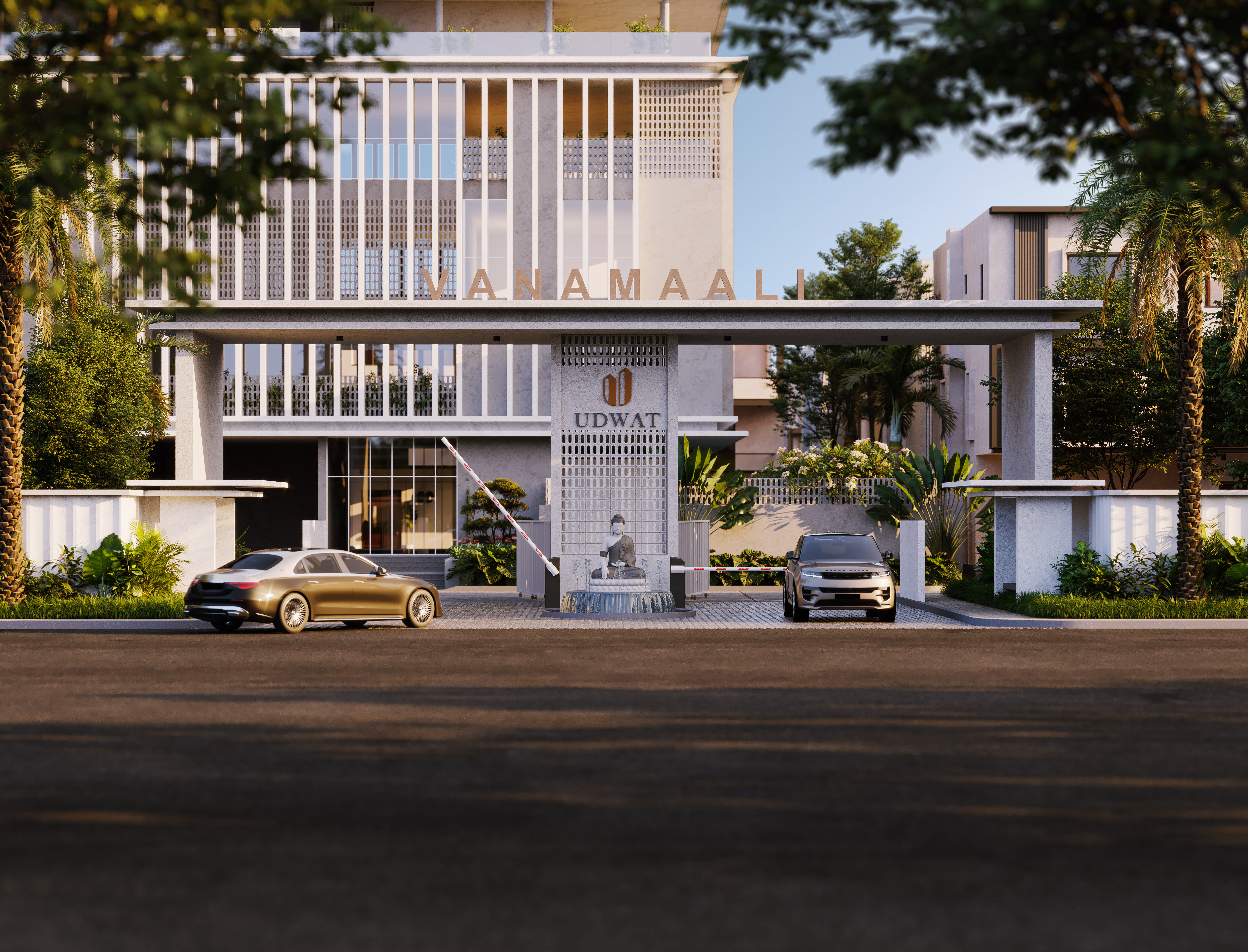 Villa Elevation West